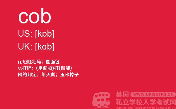 【cob】 - UKiset备考词汇